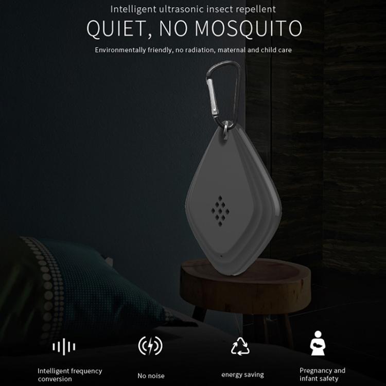 Outdoor Mosquito Repellent Portable Ultrasonic Insect Repellent Insecticide USB Charging Intelligent Frequency Conversion