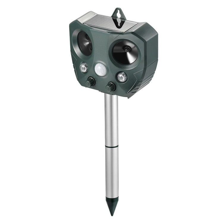 Outdoor Ultrasonic Solar  Animal Repeller  Pest Mouse Repeller  Sensor Garden Bird Cat Dog Fox Repellent Keep Animals Away