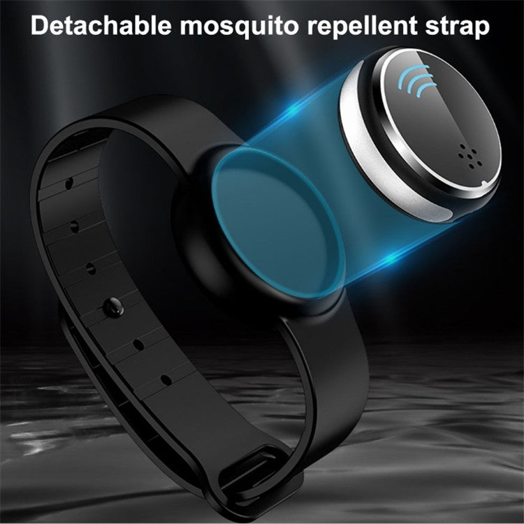 Ultrasonic Mosquito Repellent Electronic Mosquito Repellent Bracelet Outdoor Portable Watch Mosquito Repellent