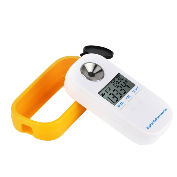 DR301 Digital Honey Refractometer Measuring Sugar Content Meter Range 090 Brix Refractometer Baume Honey Water Concentration Tool