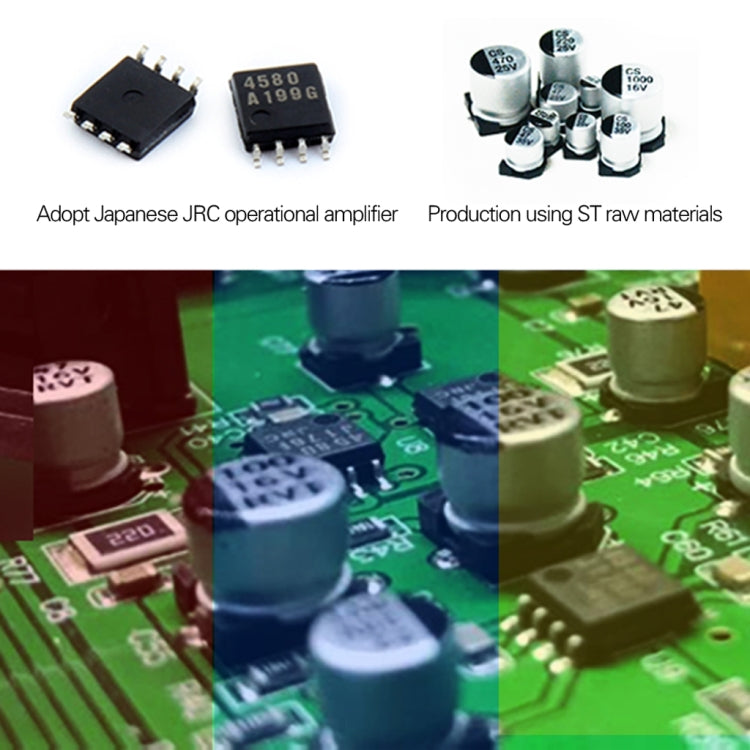 B015 Front Stereo Signal Amplifier Booster Headphones Speaker Amplifier Headset Dual-Audio Source