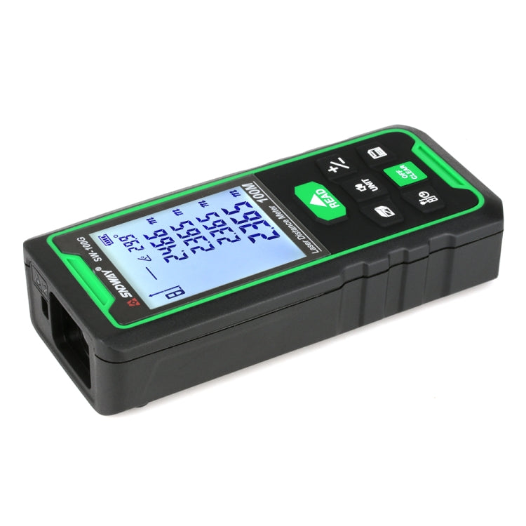SNDWAY SW-100G Green lLght Digital Laser Tape Sensor Range Finder