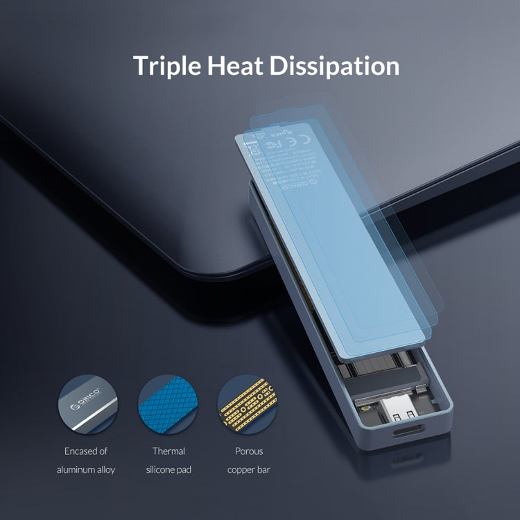 ORICO PVM2F-C3  NGFF M.2 SSD Hard Drive Enclosure