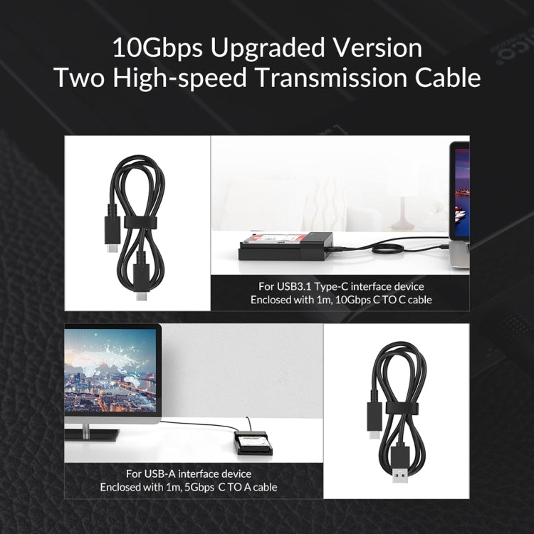 ORICO 6518C3-G2 2.5 / 3.5 inch Type-C Hard Drive Dock