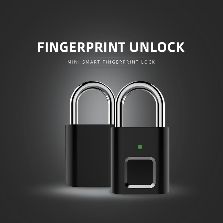 L34 Fingerprint Lock Smart Lock Household Luggage Dormitory Storage Cabinet Electronic Padlock