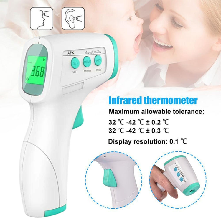 Non-contact LCD Digital Thermometer Fever Handheld Infrared Forehead Body Thermometer with LCD Measurement For Baby Adult Portab
