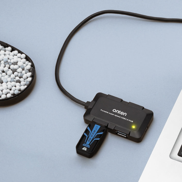 Onten 8102B USB 3.0 to USB 3.0 x 4 Adapter