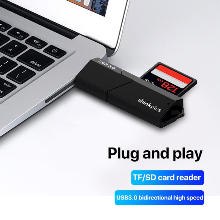 Lenovo D204 USB3.0 Two in One Card Reader
