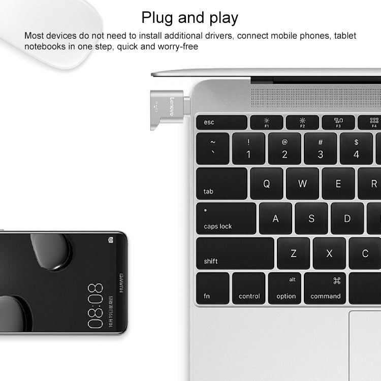 Lenovo D201 Type-C To TF Card Reader