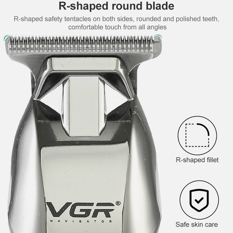VGR V-171 5W USB Portable Push White Electric Clippers