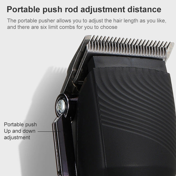 VGR V-280  10W USB Metal Electric Hair Clipper with LED Digital Display