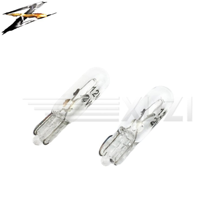 10 pcs T5 Car Instrument Meter Light Meter Replacement Lamp Amber 1.2W 12 V Lamps