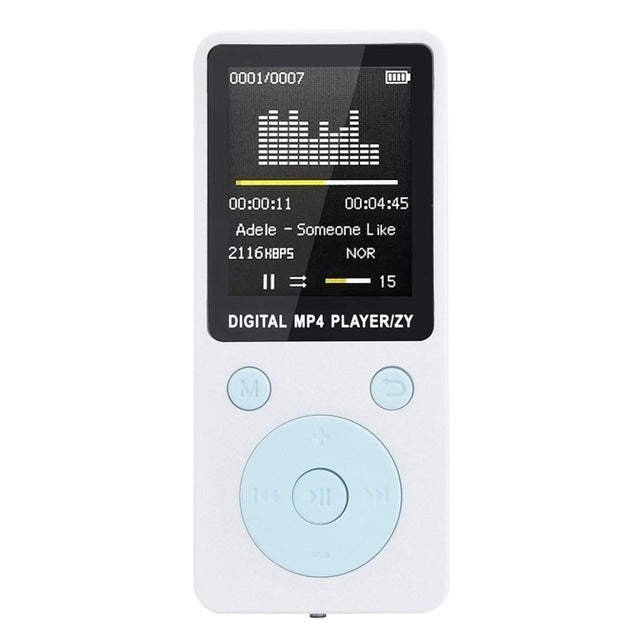 2019 Fashion Portable MP4 Lossless Sound Music Player FM Recorder walkman player mini Support music, radio, recording, 3