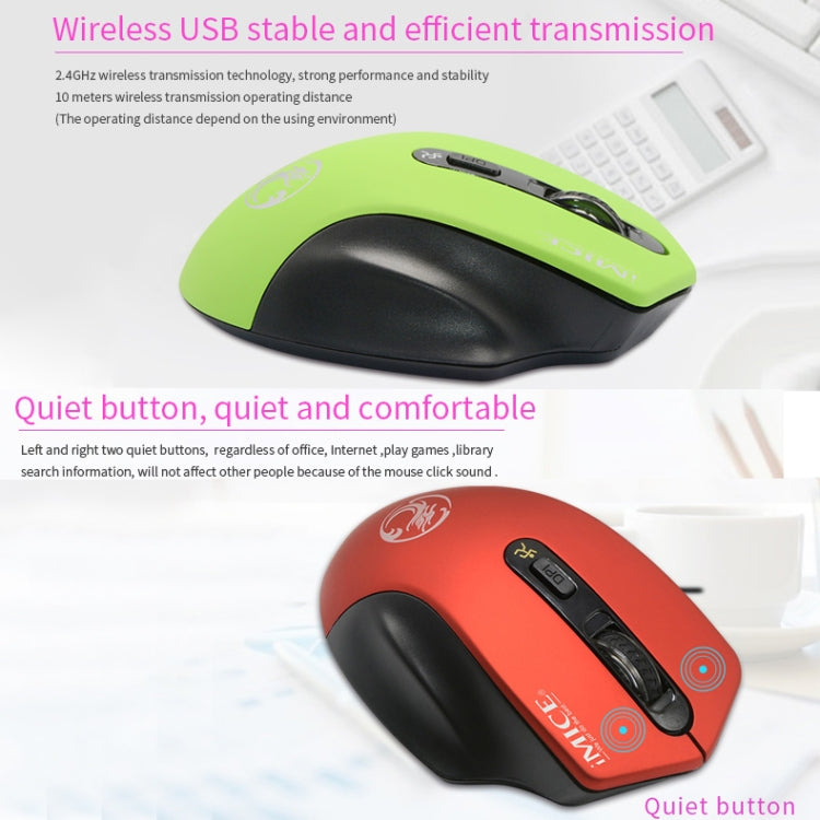 iMICE 2.4GHz 2000DPI Adjustable USB 3.0 Receiver Optical Computer Mouse