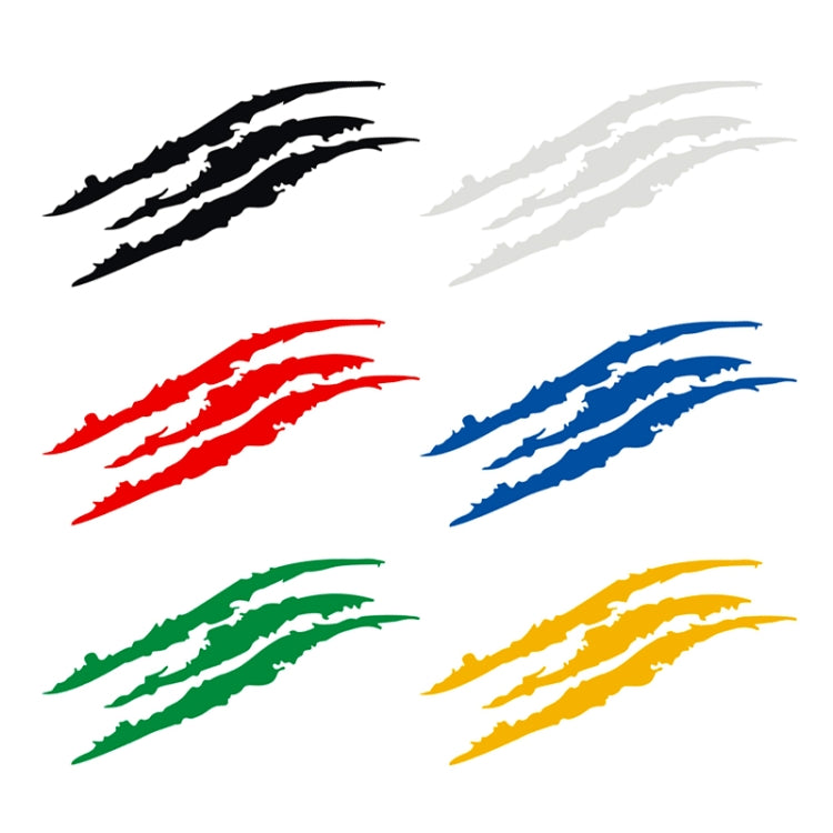 Reflective Car Sticker Monster Scratch Stripe Claw Marks Car Auto Headlight Decoration Vinyl Decal Car Stickers, Size:40X12cm