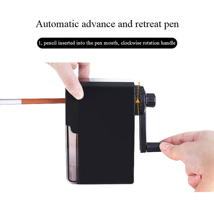 Hand Crank Mechanical Art Student Pencil Sharpeners Tool Office School Supplies