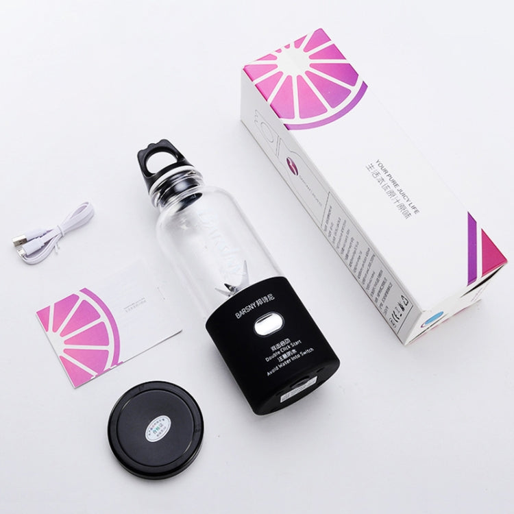 Multifunctional Juicer Rotatory Extractor Cup Portable USB Charge Juicer Blender with 6 Blades