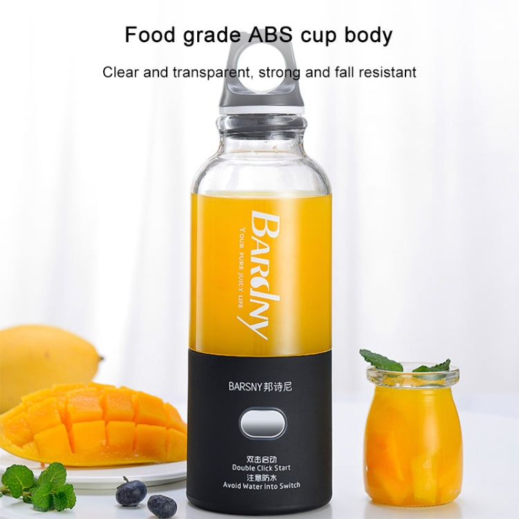 Multifunctional Juicer Rotatory Extractor Cup Portable USB Charge Juicer Blender with 6 Blades