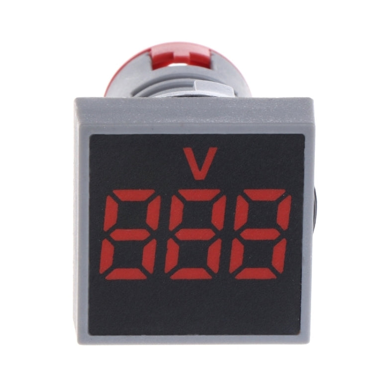 AD101-22VMS Mini AC 50-500V Voltmeter Square Panel LED Digital Voltage Meter Indicator