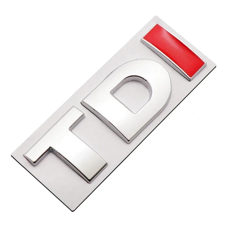 TDI 3D Badge Emblem Decal Car Sticker