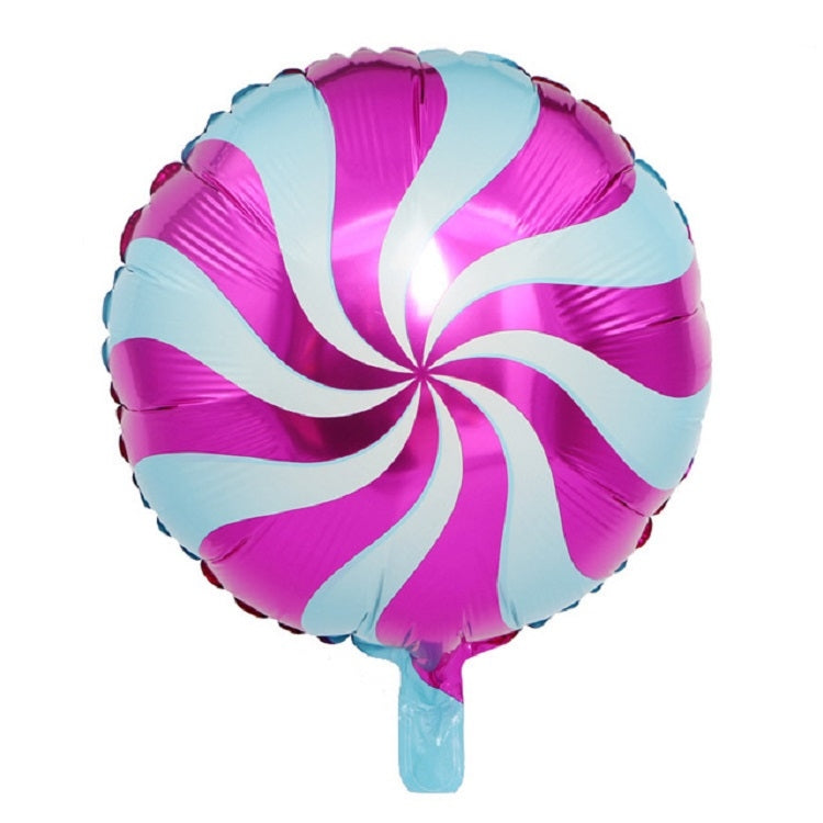 5 PCS Round Candy Lollipop Aluminum Film Balloon for Wedding Party Decoration