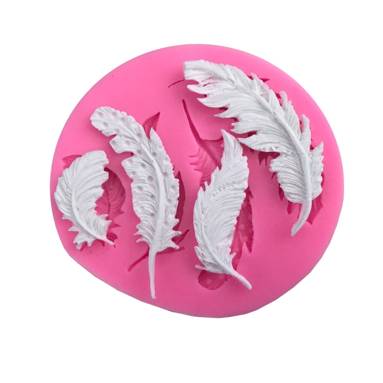 Feather Sugar Silicone Mold Fondant Mold Cake Decorating Tools