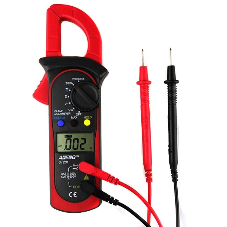 ANENG ST201 AC And DC Digital Clamp Multimeter Voltage And Current Measuring Instrument Tester