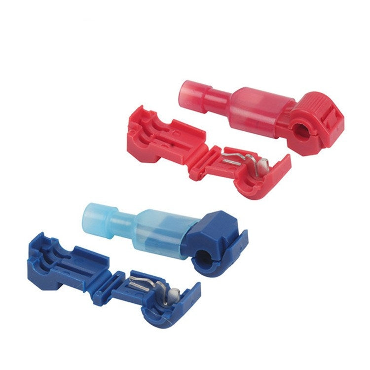 10 PCS T-type Quick-break Wire-free Fast Wire Terminal Clam