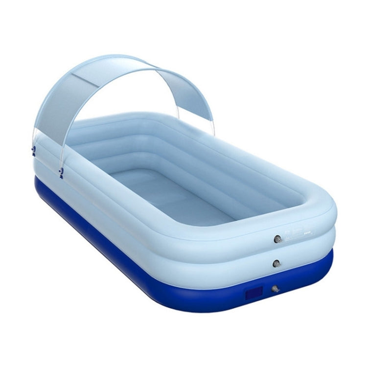 PVC Shade Wireless Automatic Inflatable Swimming Pool Household Children Swimming Pool Large Outdoor Plastic Pool with Shed