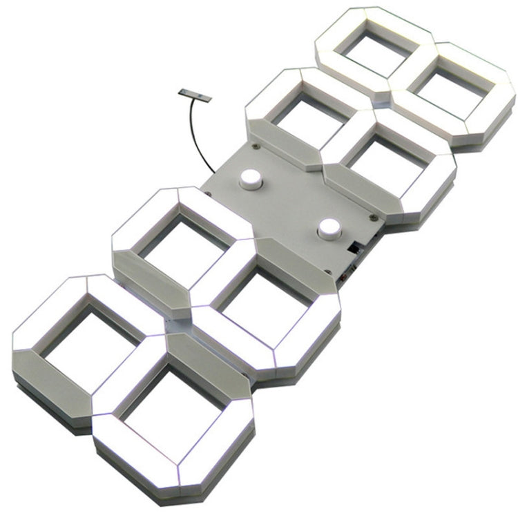 LED Digital Clock Living Room Wall Clock Creative WIFI Clock US Plug