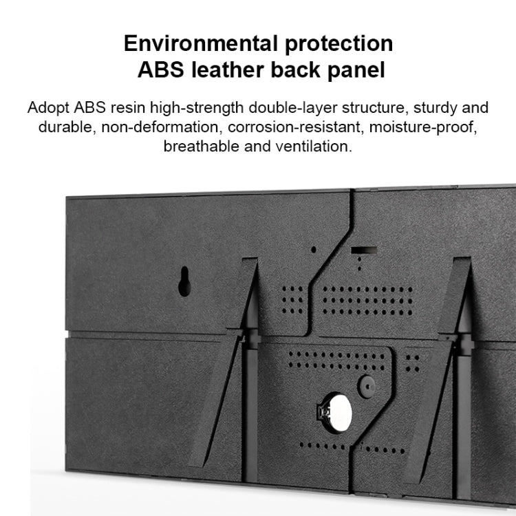 LED Digital Clock Living Room Wall Clock Creative WIFI Clock US Plug