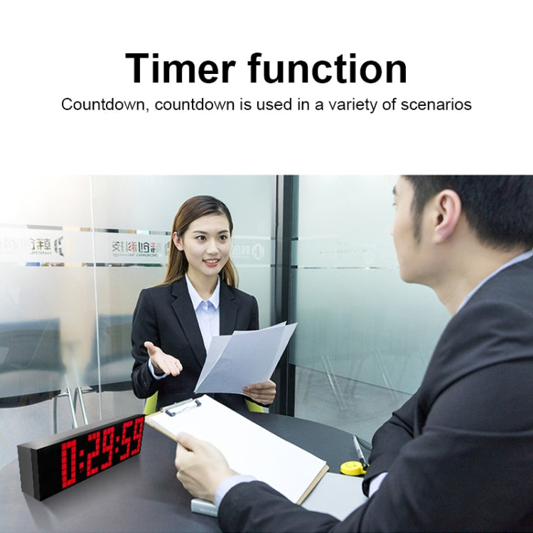 Digital Electronic Alarm Clock Creative LED Desk Clock US Plug