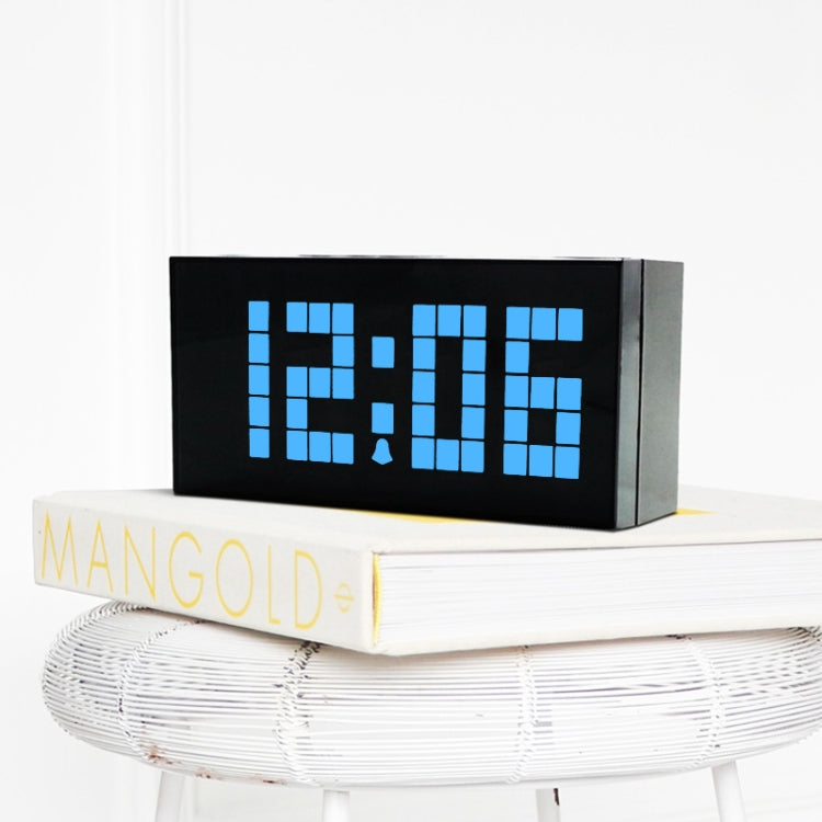 Digital Electronic Alarm Clock Creative LED Desk Clock US Plug