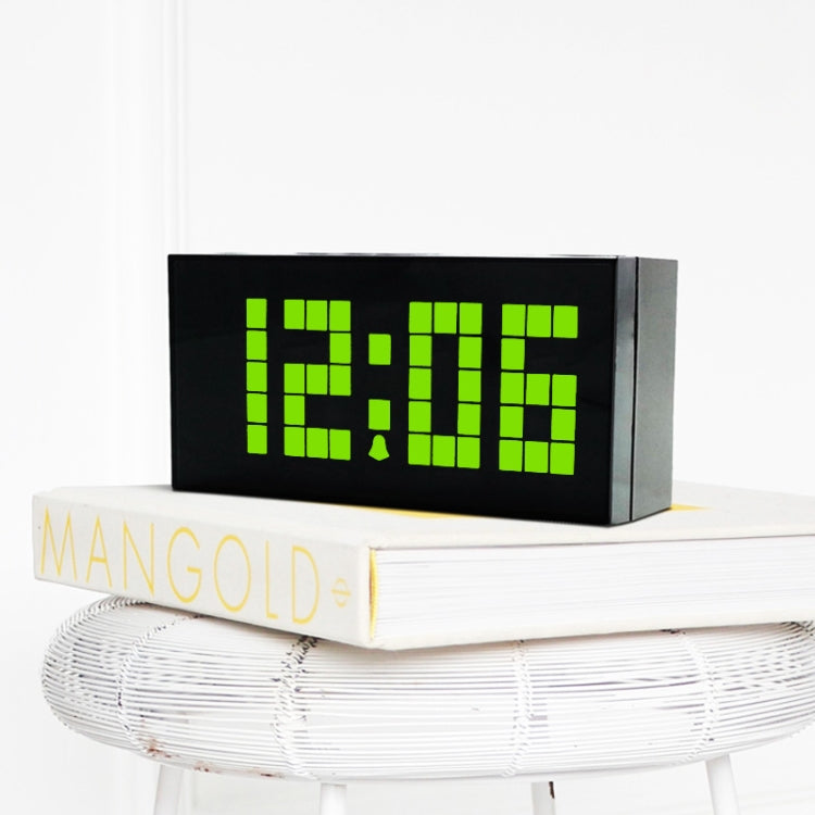 Digital Electronic Alarm Clock Creative LED Desk Clock US Plug