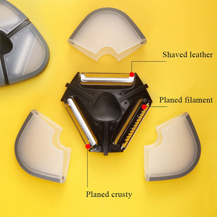 Multifunctional Stainless Steel Creative Peeler Three-in-one Peeler Grater