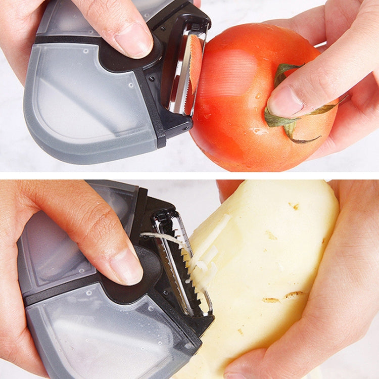 Multifunctional Stainless Steel Creative Peeler Three-in-one Peeler Grater