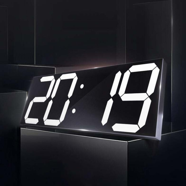 Wall Sticker LED Wall Clock Decorative Clock Creative Acrylic Mirror Clock US Plug
