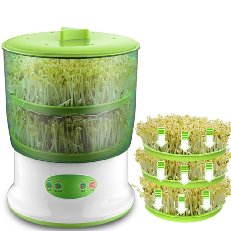 Intelligent Bean Sprouts Maker Household Upgrade Large Capacity Thermostat Green Seeds Growing Automatic Sprout Machine