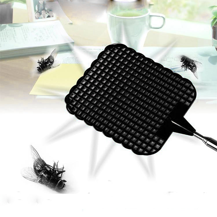 Creative Retractable Plastic Fly Swatter Summer Supplies Mosquito Swatter