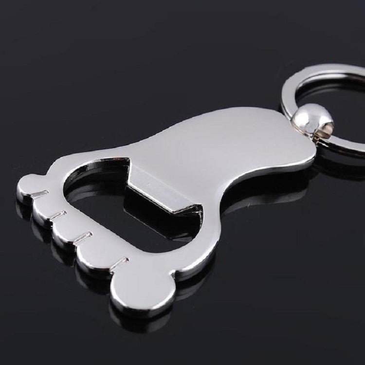 Personality Creative Male and Female Metal Keychain Bottle Opener