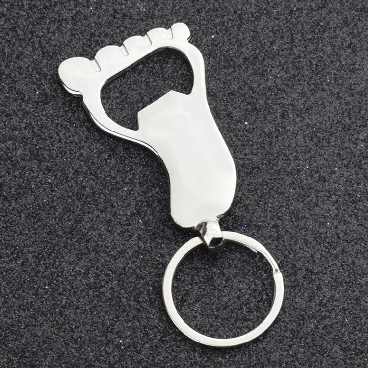 Personality Creative Male and Female Metal Keychain Bottle Opener