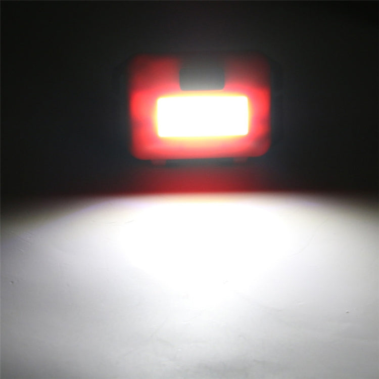 2 PCS Mini COB LED Headlamp Adjustable Camping Torch Lamp Light with 3 Modes