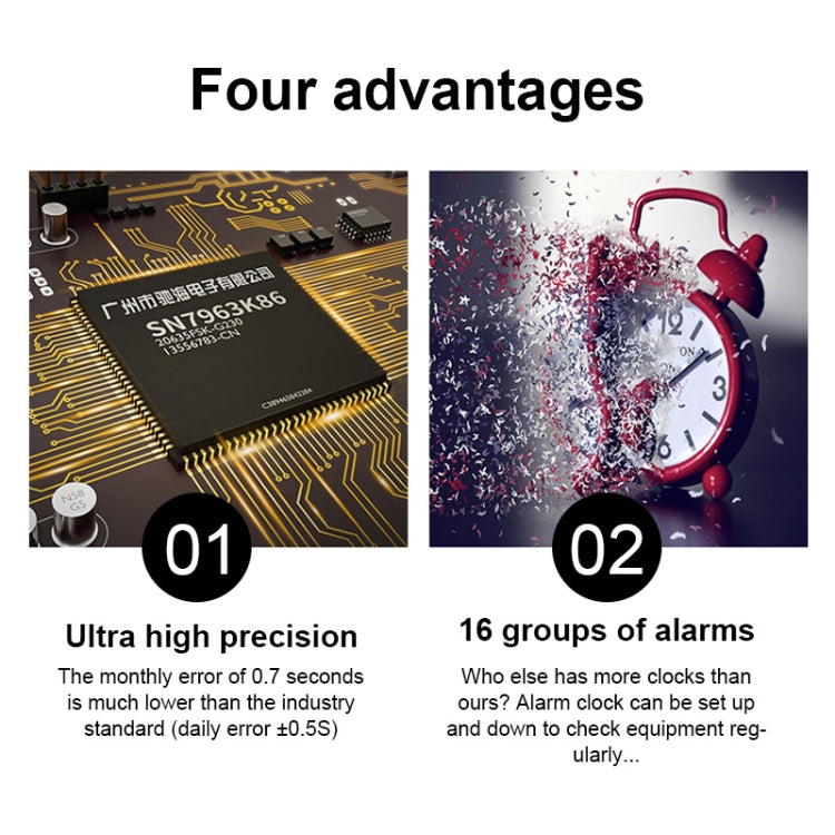 Multifunctional LED Wall Clock Creative Digital Clock