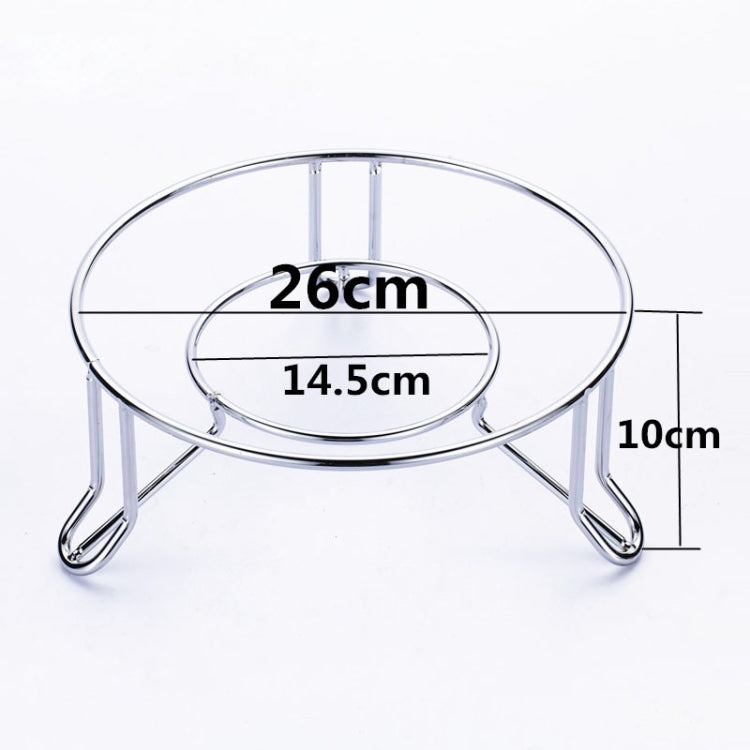 Pot Rack Wok Steamer Pot Mat Kitchen Shelf