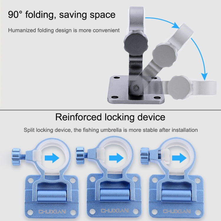 1 Pair Split Umbrella Stand for Folding Umbrella Stand Fishing Box