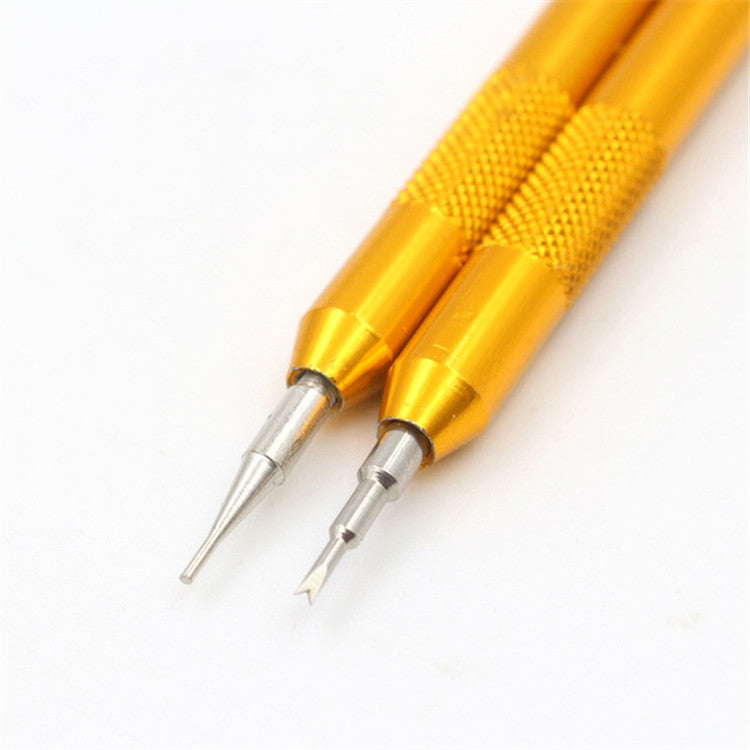 2 PCS Watch Repair Tool Strap Installation and Removal Tool Strap Link Pin Spring Bar Remover, Random Style Delivery