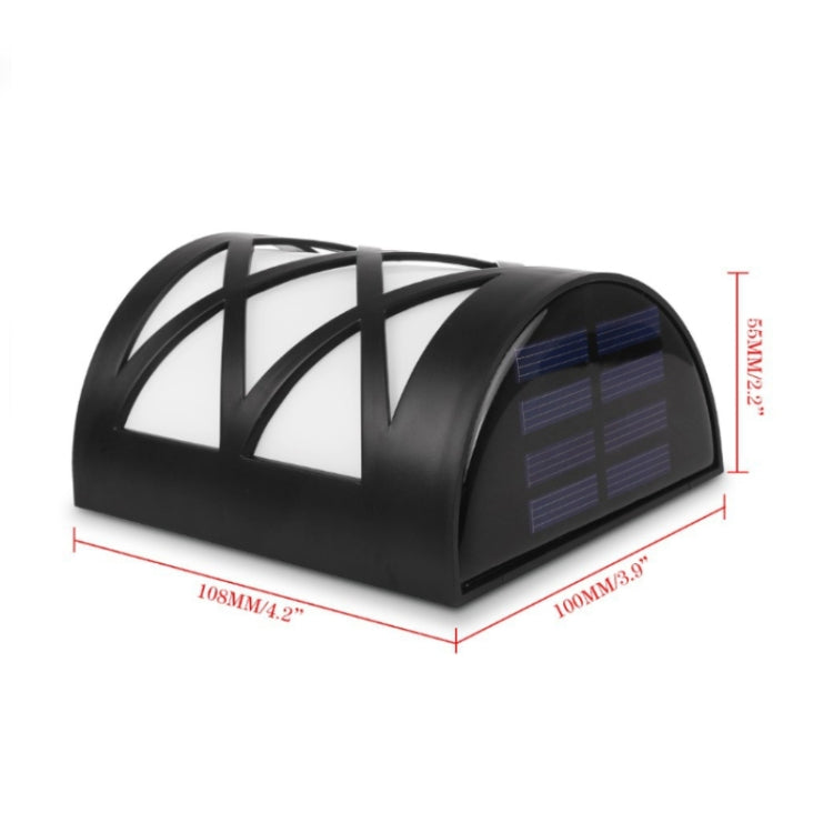 Solar Powered LED Wall Light Outdoor Waterproof Energy Saving Street Garden Lamp