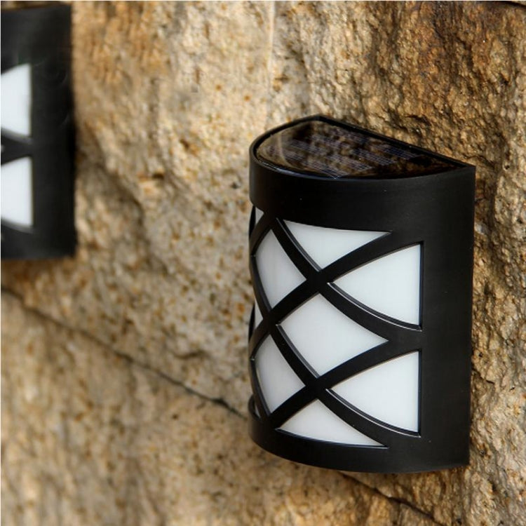 Solar Powered LED Wall Light Outdoor Waterproof Energy Saving Street Garden Lamp