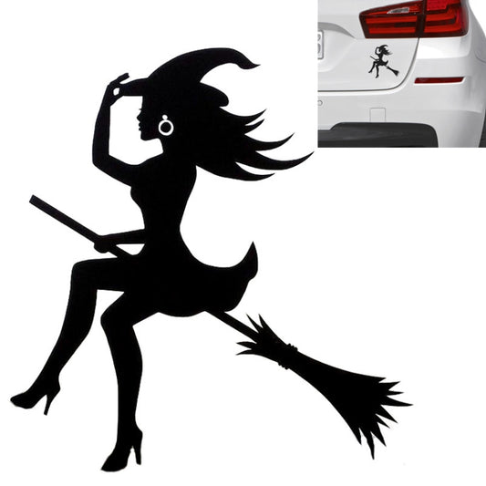 Sexy Witch Fashion Car Sticker Vinyl Decals Decor, Size: 15x14cm