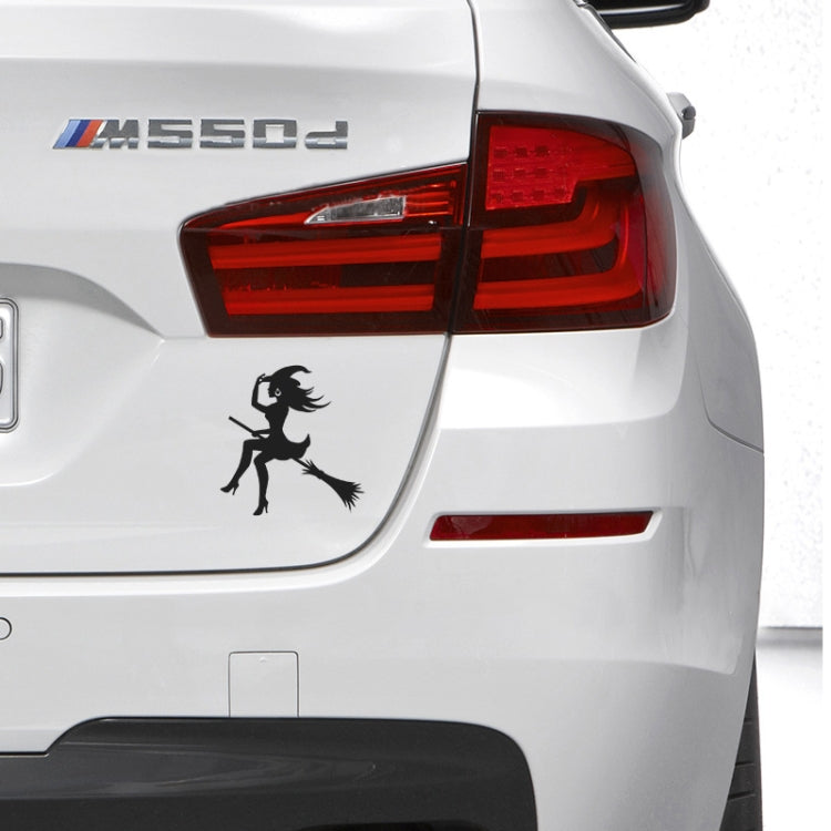 Sexy Witch Fashion Car Sticker Vinyl Decals Decor, Size: 15x14cm